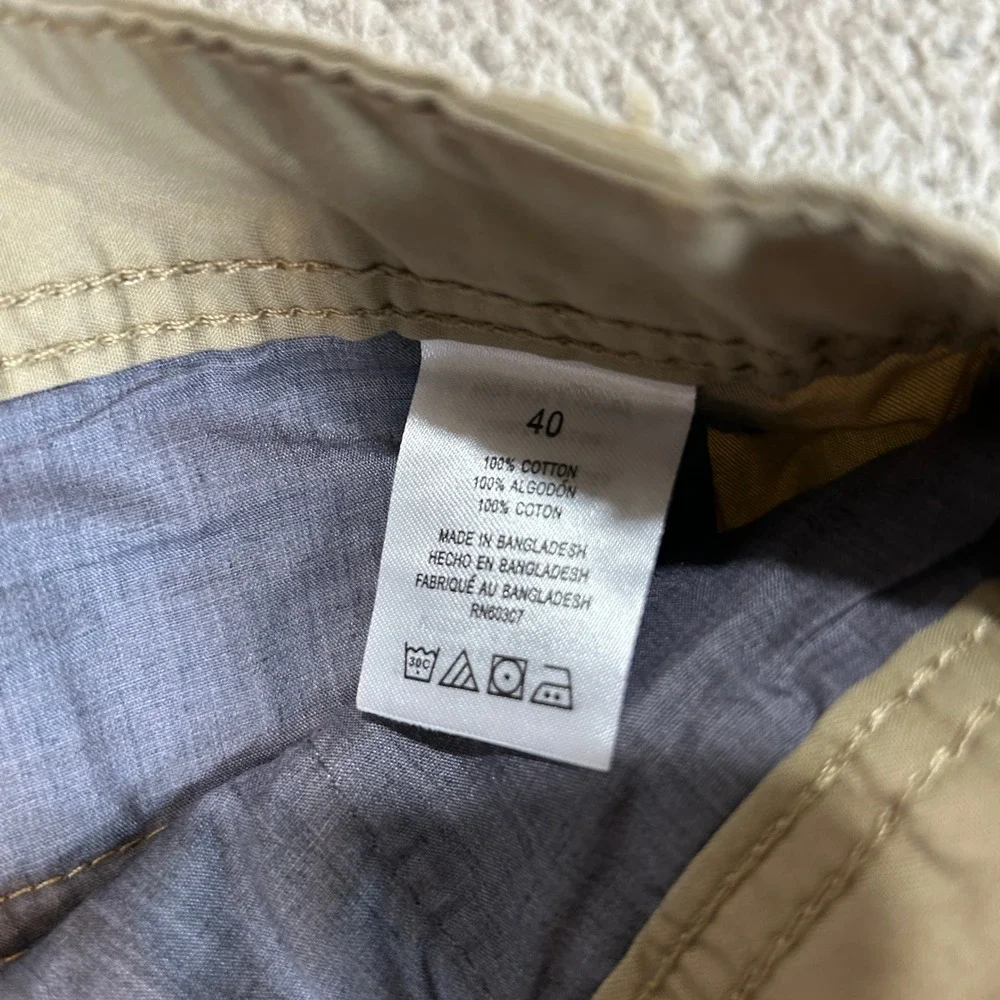 Unionbay Mason Cargo Shorts Mens Size 40 Khaki Fit 11
